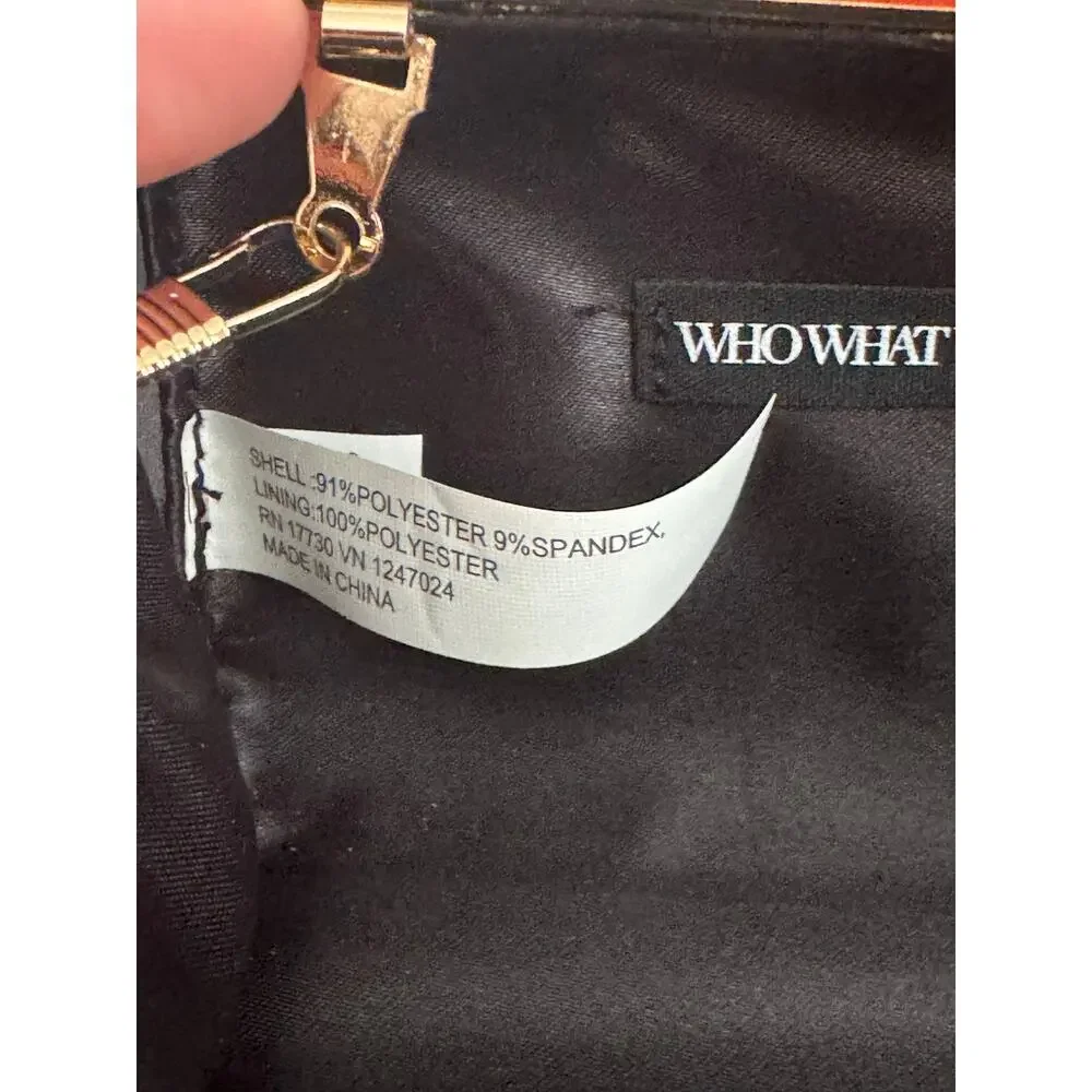 Who What Wear Teal Velvet Clutch Gold Chain Evening Bag Target - Picture 10 of 13